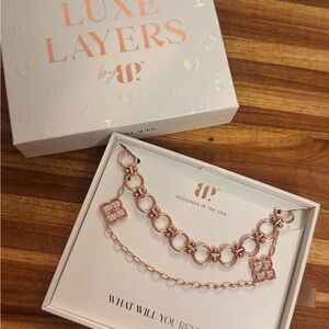 Pretty Jewelz Luxe Rose Gold Necklace